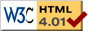 HTML validation badge